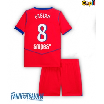 Paris Saint-Germain Fabian Ruiz #8 Echipament de Fotbal Replică 2025-26 Copii Treilea (+ Șorturi)